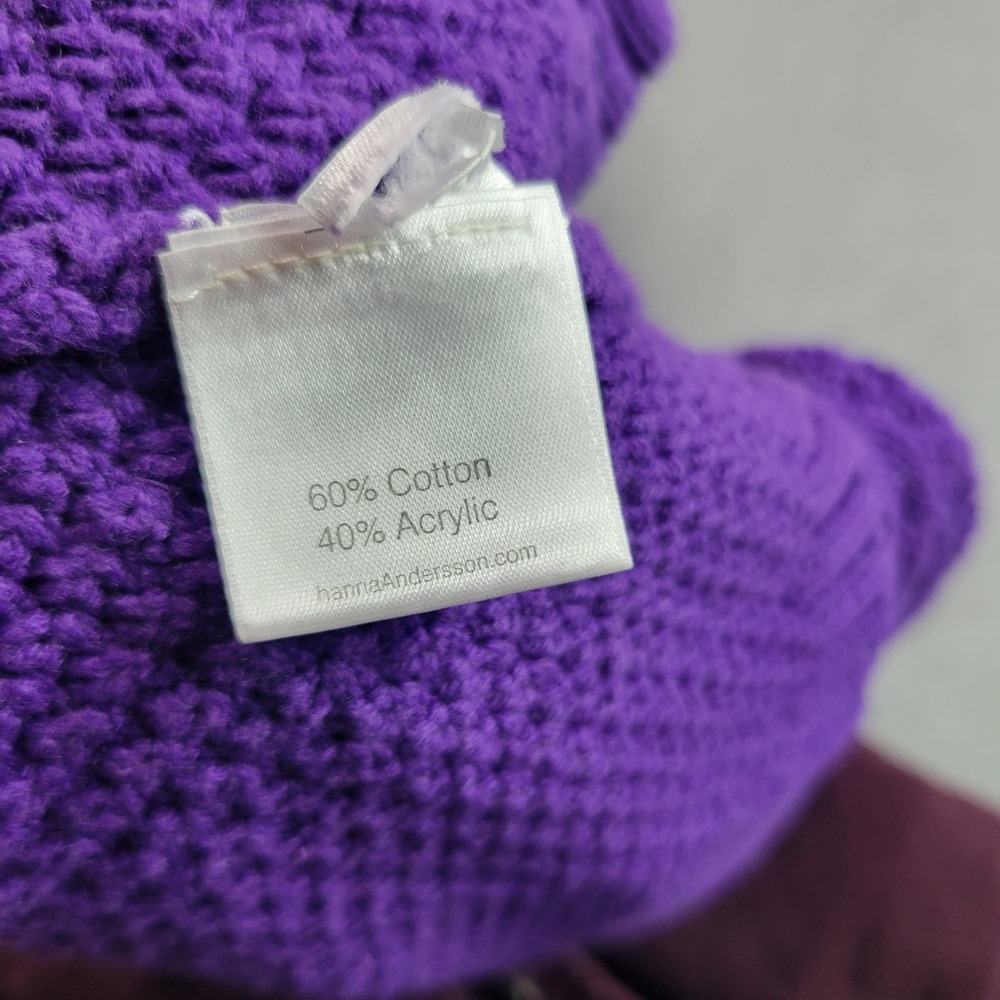 Hanna Andersson Girls Purple Plum Cardigan Sweater Bundle Size 100 3T 4T 2 Pack - Picture 6 of 12